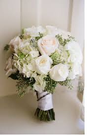 white roses bouquet in brookline ma