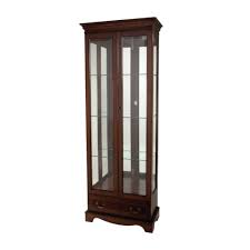 A wide variety of glass curio cabinet options are available to you Ashmore Tall China Display Cabinet With Draw Display Cabinets Hunters Furniture