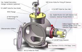 vacuum chamber 315 id x 310l mm