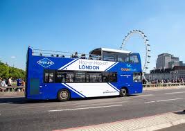 hop off london open top bus tour