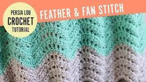 feather and fan crochet sch