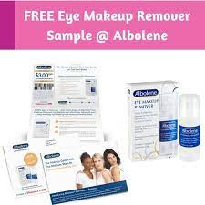 free sle albolene eye makeup remover