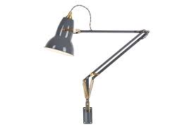Original 1227 Brass Lamp With Wall