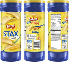 lay s stax original flavor potato chips