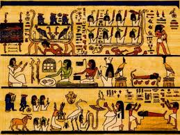 Znalezione obrazy dla zapytania starożytny egipt pismo egipskie