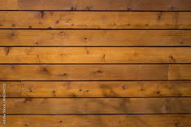 Cedar Wood Planks Wall Background Stock