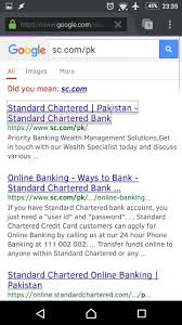 Standard Chartered Bank Online Pakistan