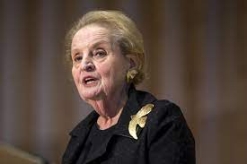 Madeleine Albright, first female U.S ...