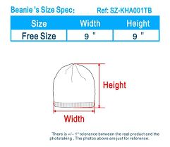 Beanie Hat Size Guide Standard Knit Hat Sizes Beanie Hat