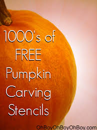 Free Pumpkin Carving Patterns Halloween Ohboyohboyohboy