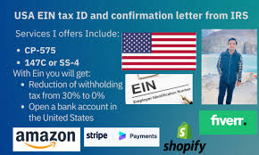 ein usa tax id and confirmation letter