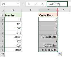 how to calculate cube root or nth root