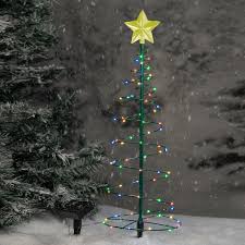 Waterproof outdoor christmas lights laser solar power star light projector house. Solar Led Metal Christmas Tree Decoration Light 2 Color Options