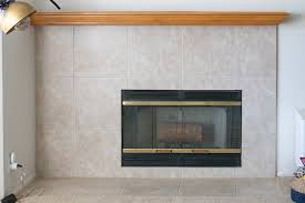 How To Paint A Tile Fireplace A