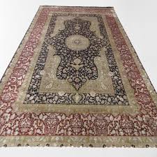 beige handmade badohi carpet