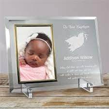 baptism gl personalized photo frame