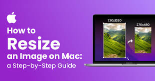 how to resize an image on mac a step