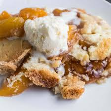 easy peach cobbler with cake mix home