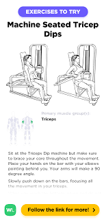 isted machine seated tricep dips