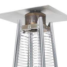 Lids outdoor patio gas heater stainless steel pyramid propane burner infrared heater, free standing patio heaters tower heater garden heaters outdoors with portable wheels regulator hose (white) £786.99. Pyramid Patio Heater Elite Horizon