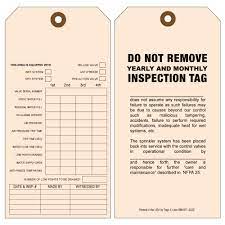 Stateful inspection is a type of packet filtering that helps to control how data packets move through a firewall. Tags 4 Less Custom Fire Sprinkler Inspection Tags Maintenance Record Tag Quarterly Yearly Monthly 100 Per Order Choose Color On Customization 3 3 4 X 7 1 2 Amazon Com Industrial Scientific