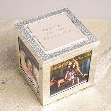 Enjoy same day delivery & worldwide delivery from igp.com. Personalised Glitter Cube Framed Trinket Box Gettingpersonal Co Uk