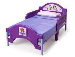toddler bed frame sofia the first girls