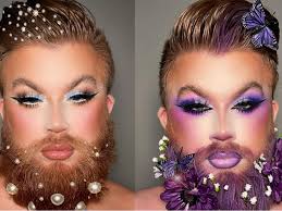 harmonious beard makeup by mua