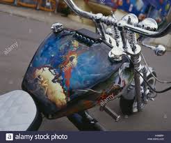 Motorcycle Detail Tank Airbrush Motif Airbrush Motif