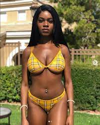 American-Nigerian Rapper, Princess Vitarah Flaunts Underb00b In Sexy  Two-piece Bikini (Photos) - Celebrity