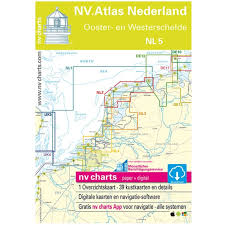 Nv Charts Nl 5 Nv Atlas East And West River Schelde Paper And Download