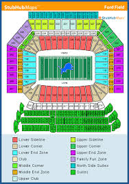 45 Surprising Ford Field Suites Chart