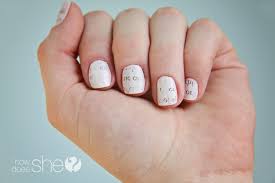 diy newspaper nails tutorial easy and