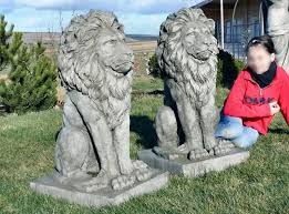 Sitting Lion Statues Lions Statue