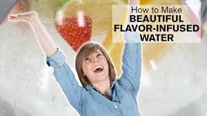 how to make flavor infused water you