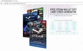 do steam gift card code generators