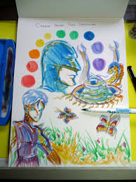 Kid Sketches Crayola Hassle Free Watercolors Set Review