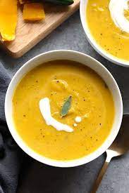 Spicy Butternut Soup Recipe gambar png