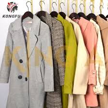 Second Hand Used Clothes Women Coats