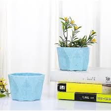 6pcs Modern Plastic Flower Pot Home