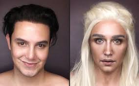 this guy s game of thrones make up game