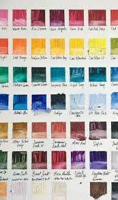 R And F Pigments Color Chart By Melissa Carmon Pigment