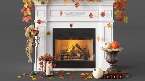 100 Autumn Fireplace Wallpapers