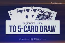 It is based on a standard poker game using a 52 card playing deck and combines the excitement of an instant win feature with the fun of a daily evening drawing. How To Play 5 Cards Draw Poker Rules Pokernews