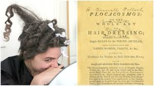 18th century hair tutorial loepsie
