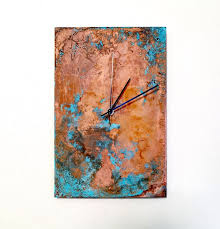 Artistic Wall Clock Copper Clock