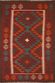 handmade kilim oriental area rug 3x5