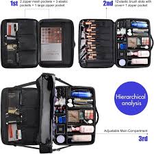 relavel extra large makeup case travel
