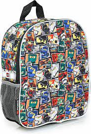 Lego Ninjago Bag for Boys, Junior Backpack for Kids, School Bag for  Children