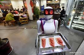 Image result for robot waiters